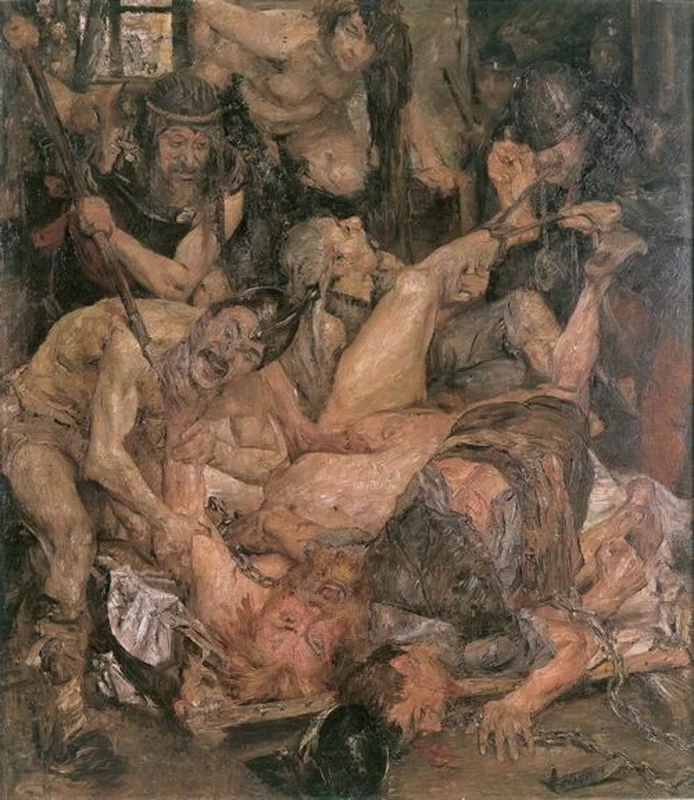 La cattura di Sansone - Landesmuseum Mainz, Magonza